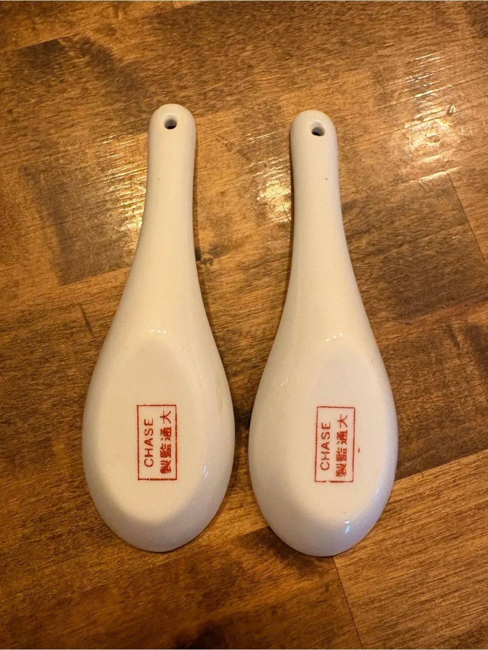 Vintage Sakura Cherry Blossom Ceramic Spoons Set of 2 Japan Tableware Spoons Set